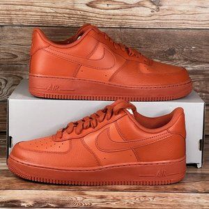Nike Air Force 1 '07 Low Top Women Size 11 (Men's 9.5) Mantra Orange DZ4442 800